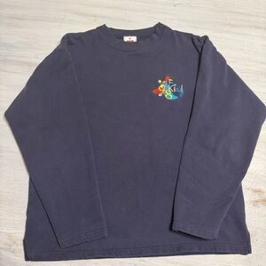 Vintage 1990s  Hanes Sweatshirt Men's XL Small Logo